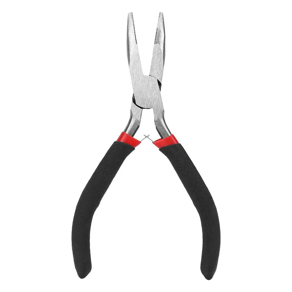 4 шт. набор для наращивания волос 500 Силиконовые микро звенья бусины кольца + 2