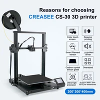 creasee cs30 3d printer large 300x300x400mm diy commercial and home precision printers 3d print tmc2208 impressora 3d printing