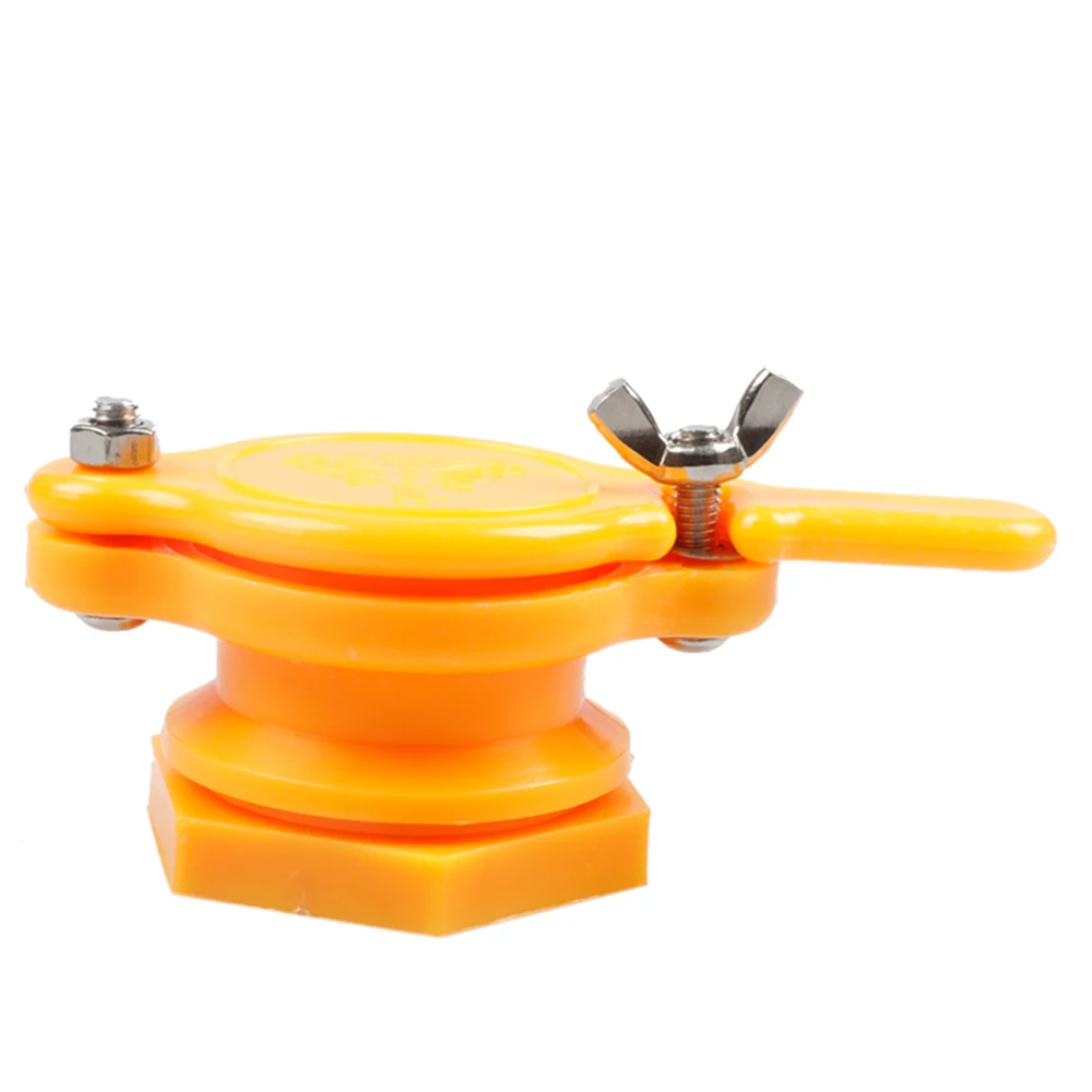 Пчеловодство Мед экстрактор желтые пластиковые ворота подходит пчела кран