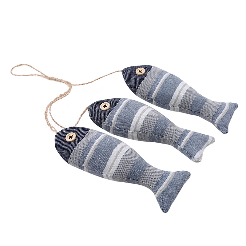 Творческий ручной Средиземноморский Стиль с принтом маленькие рыбки комплект