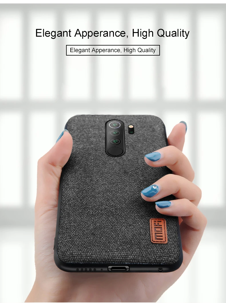 Для Xiaomi Redmi Note 8 Pro global чехол противоударный MOFi Redmi Note 8 Pro мягкий силиконовый защитный чехол
