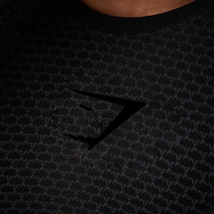 Мужская спортивная футболка с коротким рукавом для фитнеса бега тренировок