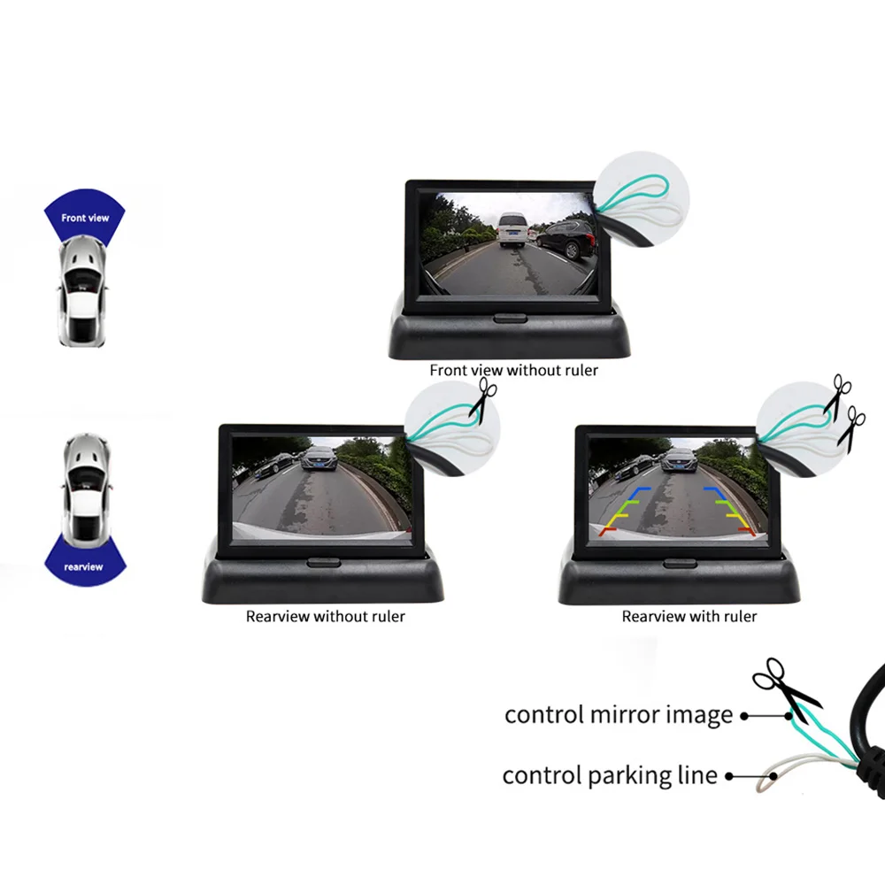 Smartour Рыбий глаз объектив звездный свет ночь 170 градусов HD Sony/MCCD камера заднего