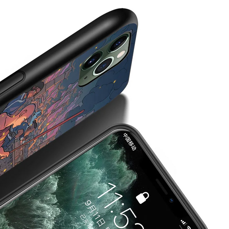 

Avatar The Last Airbender For iPhone 12 11 XS Pro Max Mini XR X 8 7 6 6S Plus 5 SE 2020 Black Cover Phone Case