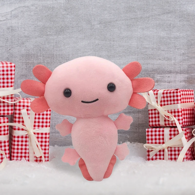 

Мультяшная аксолотичная игрушка, животное, кукла из ПП хлопка, подарок, симпатичная мультяшная интерактивная игрушка, подарок для младенце...