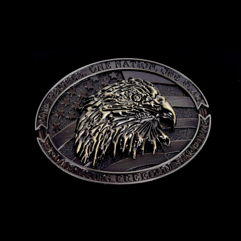 

Unisex Luxury Eagle Metal Cool Belt Buckles For Man Western Fashion Buckle Cowboys Cowgirls Paracord Buckle