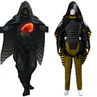 Death Cosplay Stranding Higgs Monaghan костюм Homo Demens пустая накидка Мужская в золотой маске Косплей униформа