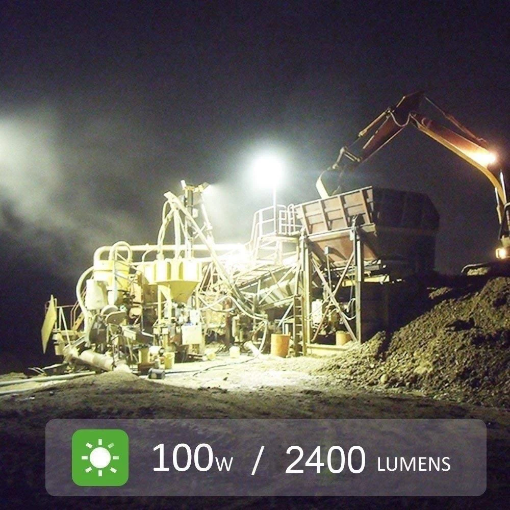 Светодиодный прожектор 100 Вт поисковая лампа наружный светодиодный отражатель