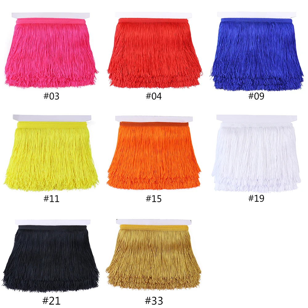 5 ярдов кружевная ткань с бахромой отделка из полиэстера бахрома для рукоделия