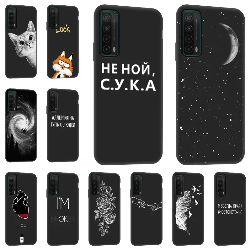 

Honor 10 Lite Case For Huawei P Smart 2021 2019 Funda Honor10 10i 10X Lite 50 Pro 20 Lite Cases Silicon Space Cover PSmart Z Bag