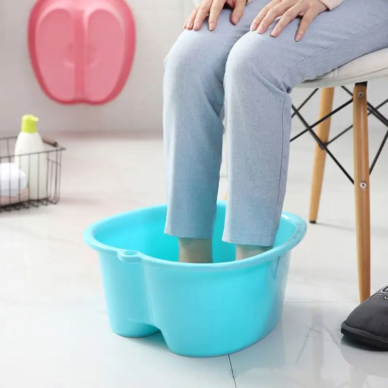 

Large Foot Bath Spa Tub Basin Bucket Soak Feet Detox Pedicure Massage 3 Colors