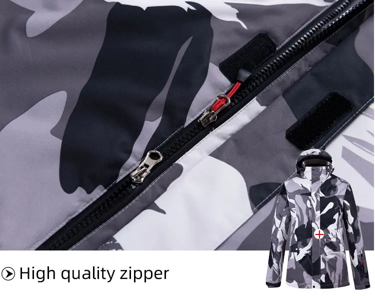 Новые лыжи мужские костюмы супер теплый водонепроницаемый ветроустойчивый