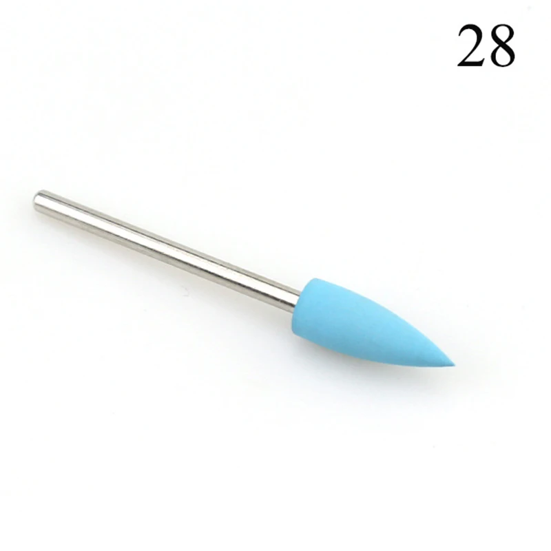 

Drill Bit File Manicure New Buffing Files Grinder Nail Polish Remove Silicone Rotate Electric Milling Cuticle Cutting Tool
