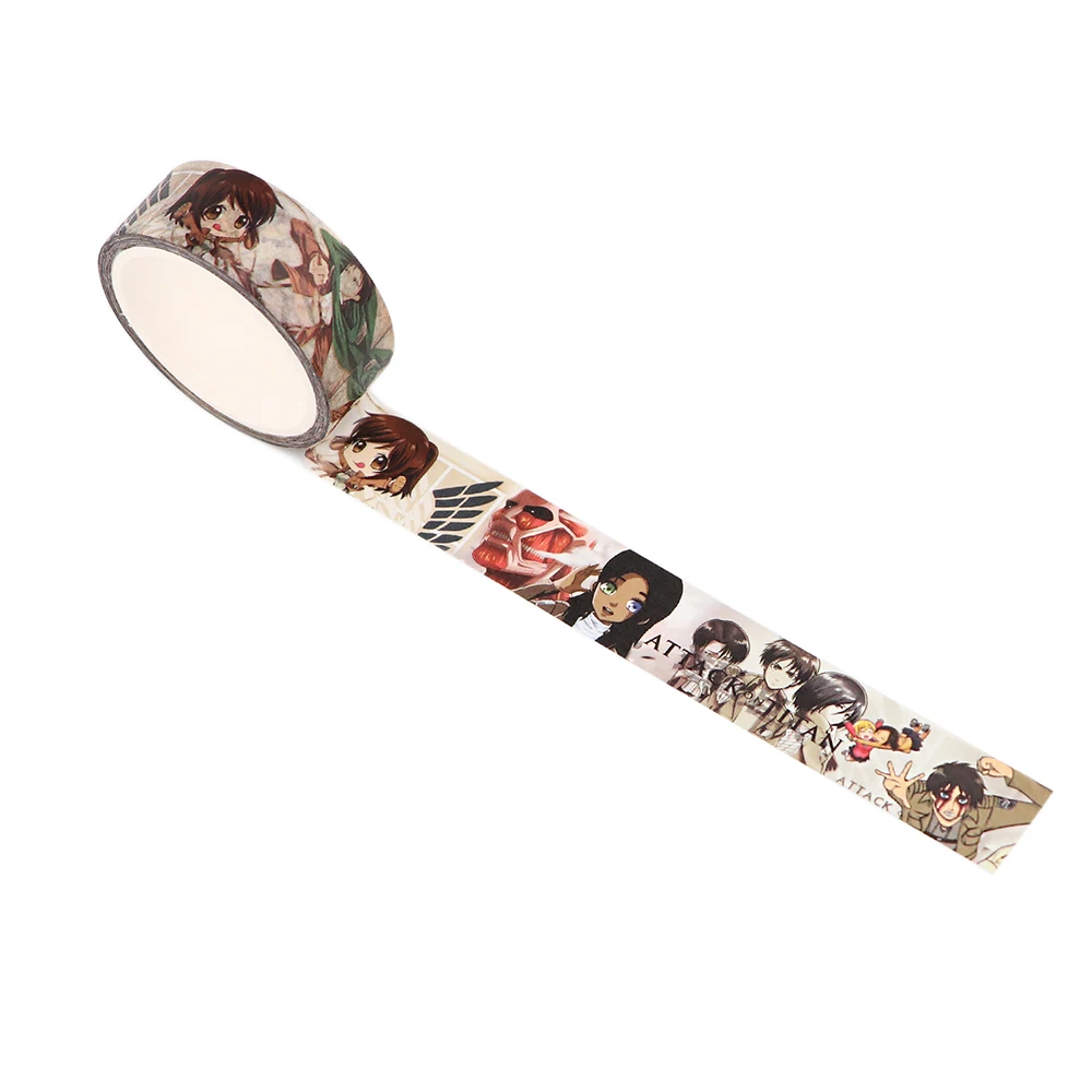 

Аниме Washi лента YA355 винтажная забавная DIY Скрапбукинг детская васи лента печатные узоры наклейки