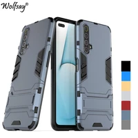 for cover oppo realme x3 superzoom case shockproof bumper hybrid stand silicone armor phone case for oppo realme x3 cover 6 6