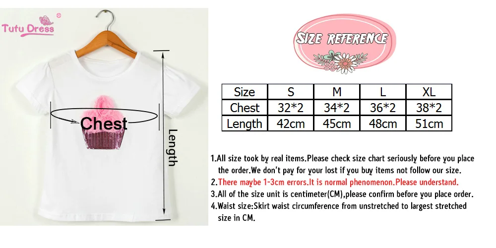 Комплект одежды с пачкой на день рождения футболка розовая синяя гофрированная