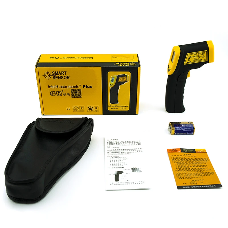 Умный датчик AR350 цифровой инфракрасный термометр бесконтактный температурный