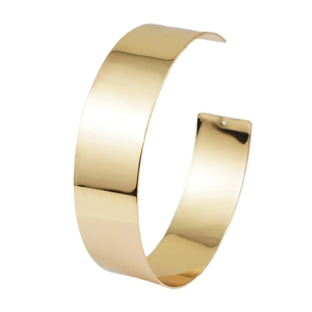 Чокер крутящий момент Женский ожерелье из сплава большой эффектный воротник