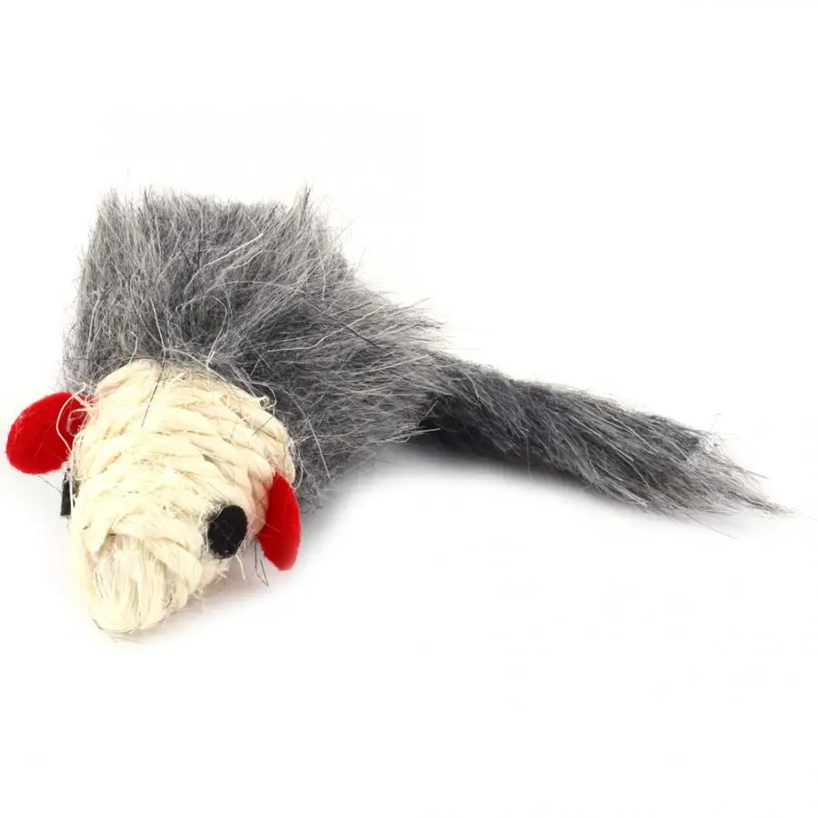 High Quality Pet Cat Toy Mouse Shape Fur Rabbit Mouse Cat Toy Catnip Pet Toys Best Gift cat supplies
