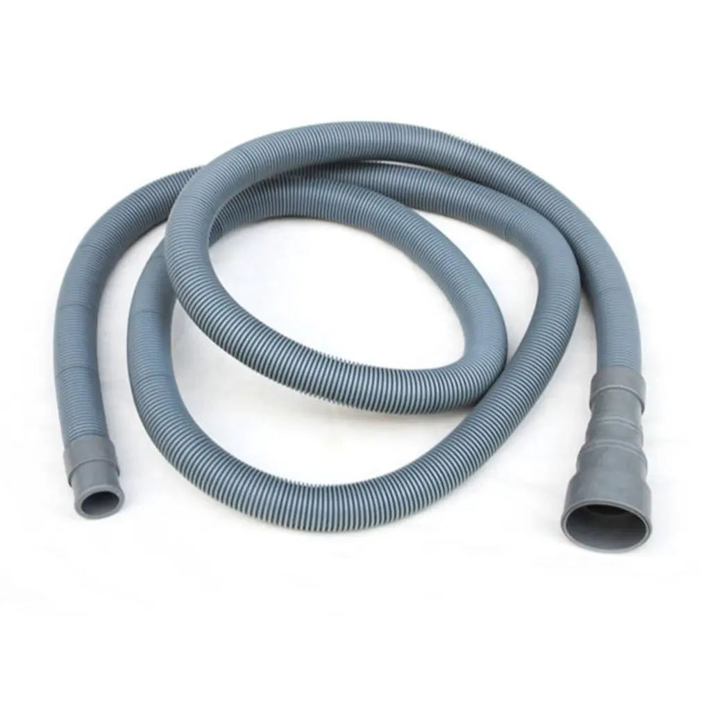 

2m Universal Fully automatic drum washer washing machine hose PVC Drain pipe Down pipe Outlet pipe Extended extension tube
