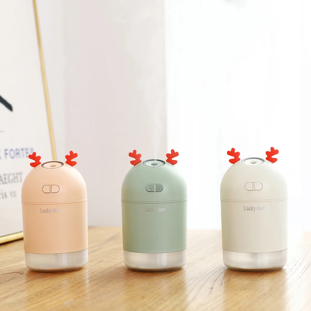 

Увлажнитель-ночник Lucky Deer со светодиодный Ной подсветкой, 400 мл