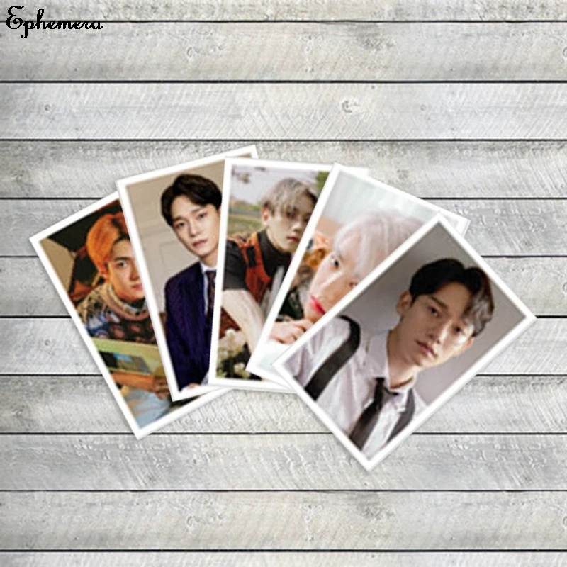 Альбом Kpop EXO 30 шт./компл. самодельная бумага ломо карта фотокарточка постер