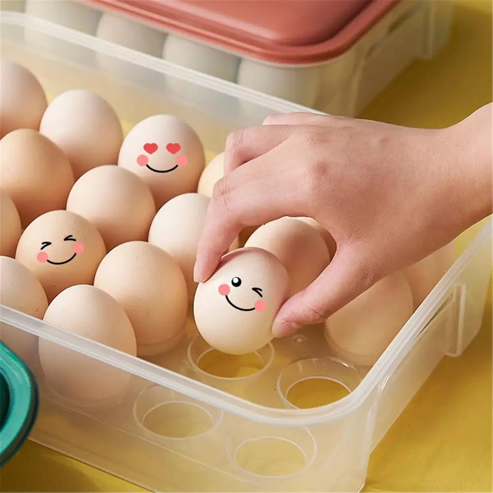 Контейнер для хранения яиц в скандинавском стиле вместительный чехол свежего
