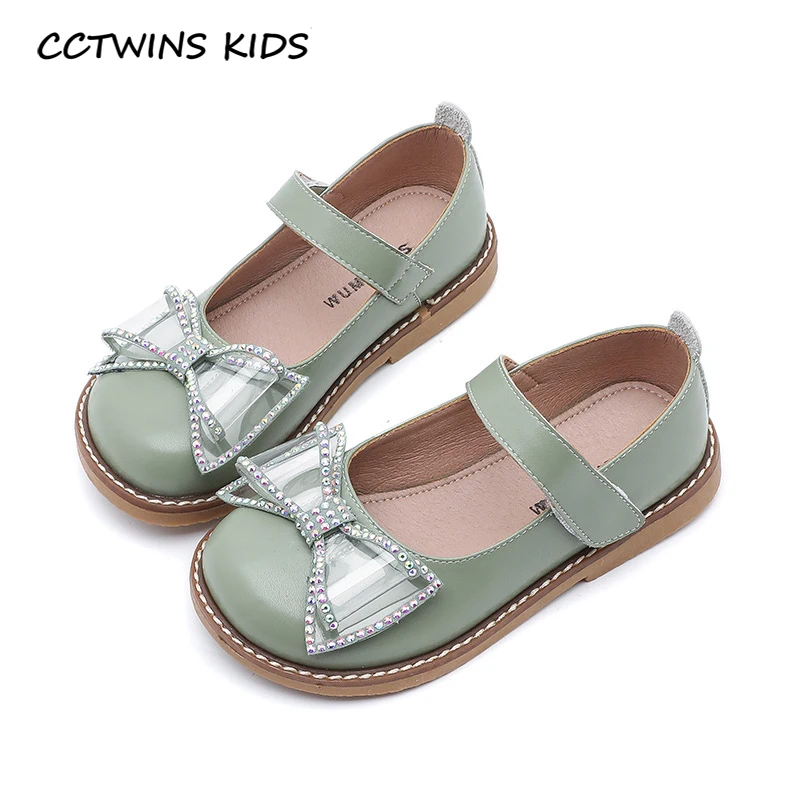 

CCTWINS Kids Shoes 2020 Autumn Children Genuine Leather Shoes Baby Girls Brand Butterfly Mary Jane Toddler Princess Flat GM2715