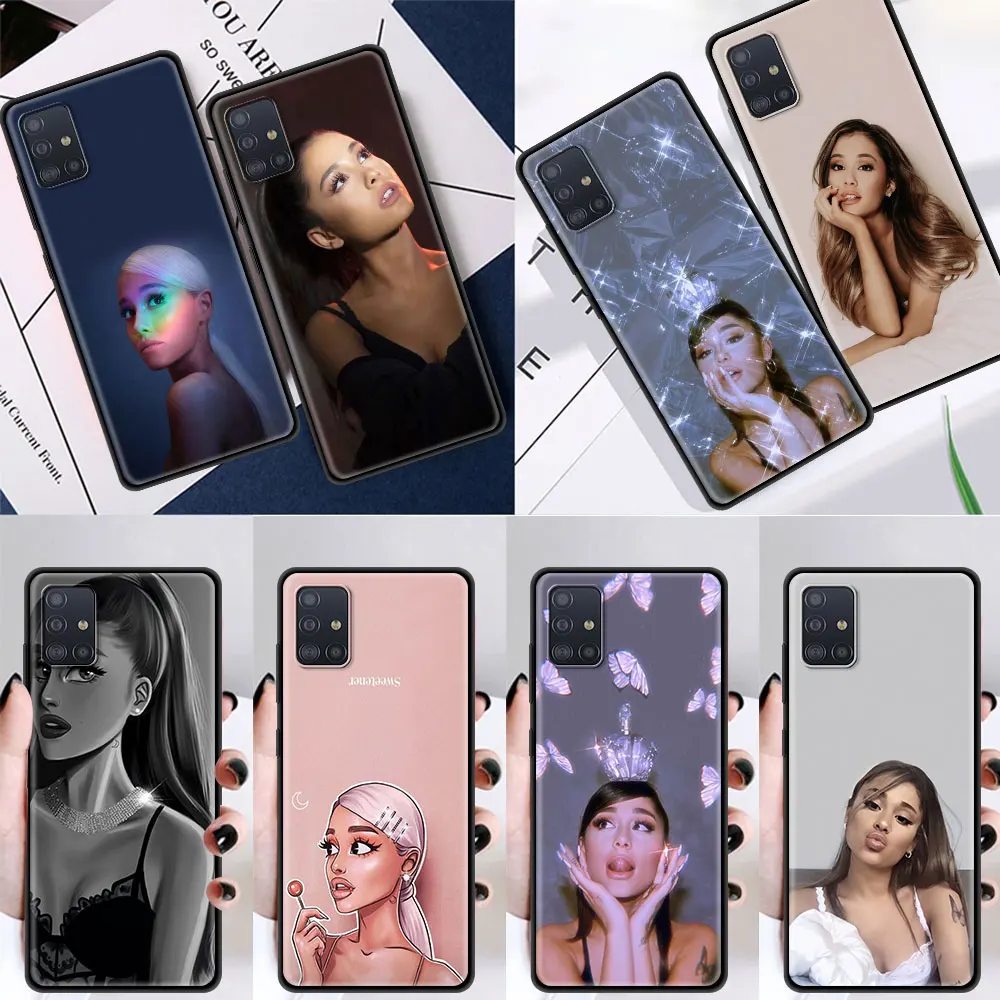 Чехол для телефона Samsung Galaxy A50 A70 A21S A01 A11 A12 A02S A21 A31 A41 A71 A51 чехол Ариана Гранде AG
