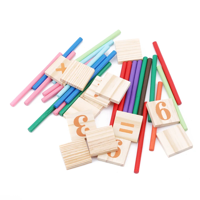 

1Set Learning Education Math Calculating Toys Sticks Children Maths Teaching Aid Operation Kindergarten Primary School Baby Toys