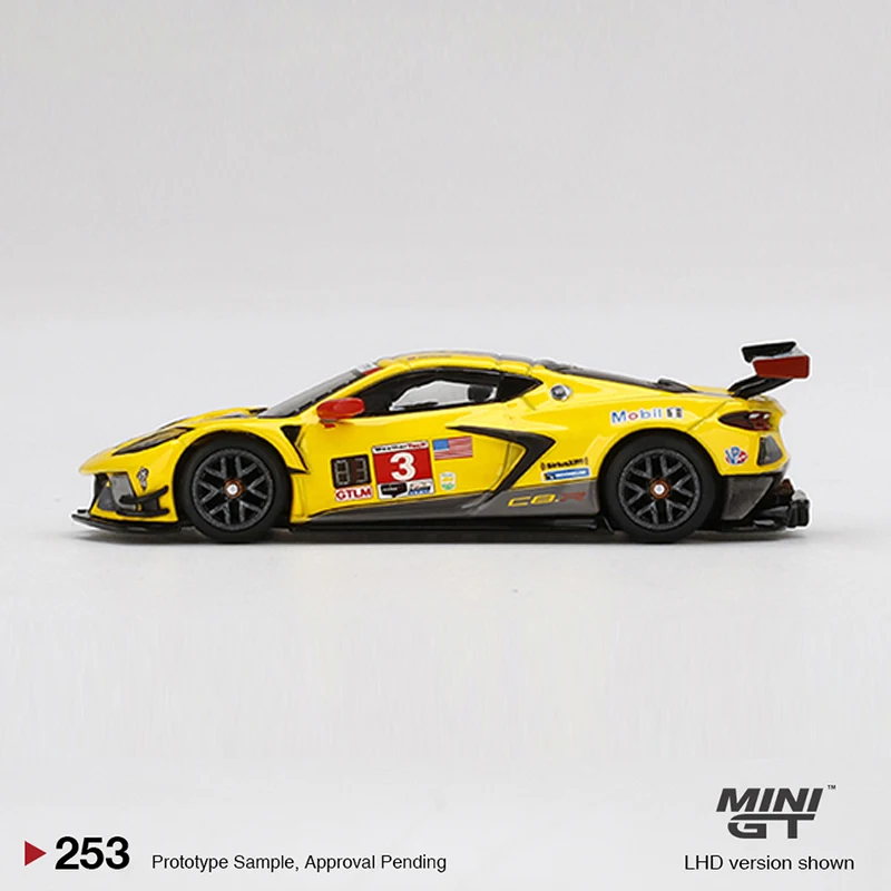 MINI GT 1:64 Chevrolet Corvette C8.R #3 2020 IMSA модель автомобиля из сплава литье под давлением-LHD |