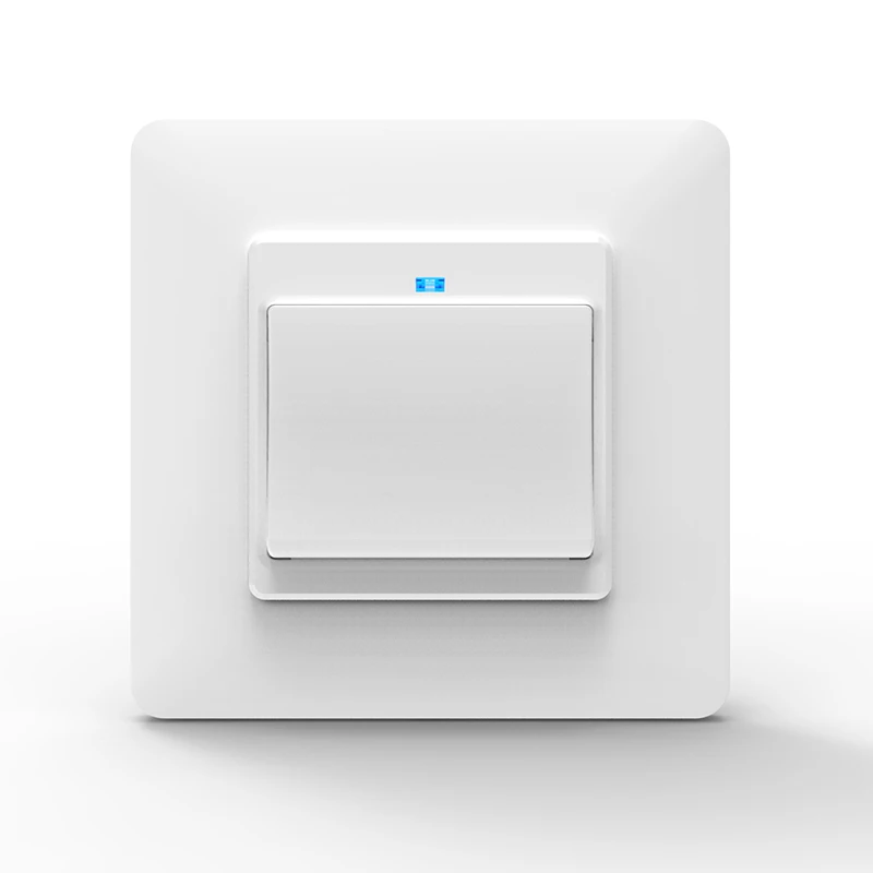 1 Gang White Switch WiFi DE Smart кнопочный переключатель, 3 комплекта, съемный и съемный, приложение Smart Life Tuya, пульт дистанционного управления, работает с Alexa Google Home - Цвет: 1 Gang White Switch