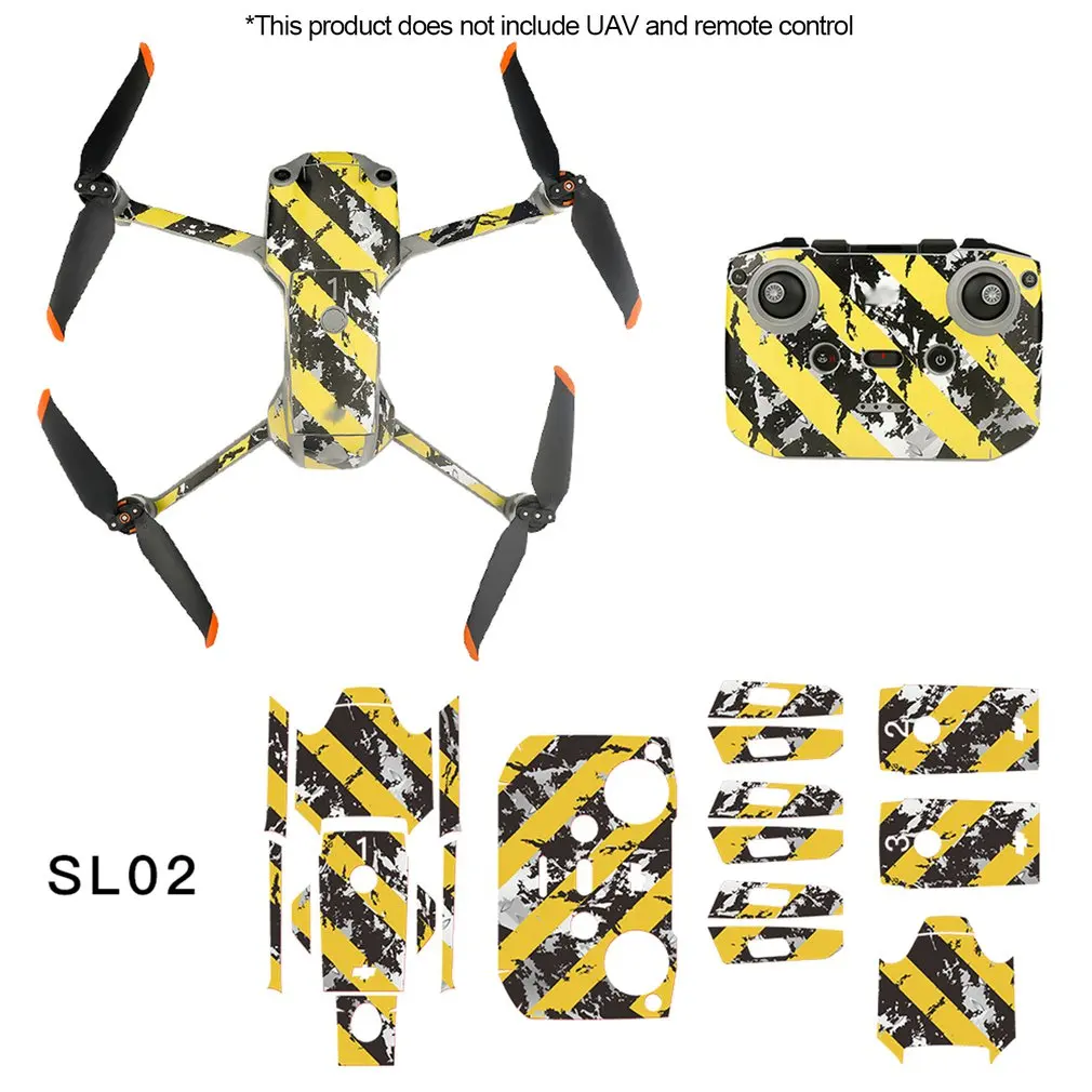 

Sticker Personalized Drone Accessories Safe Paper Material Light-weight Suitable For Mavic Air 2S Sticker