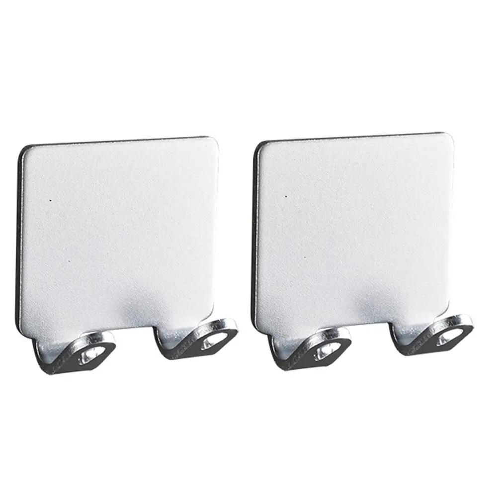 

Punch-free Kitchen Wall Hook Storage Rack Bathroom Shaving Rack Storage Double Hook Shaver Holder Accessories