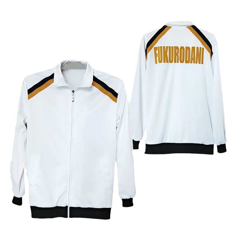 

Haikyuu!!Cosplay Karasuno Nekoma Fukurodani Aoba Johsai Shiratorizawa Jacket Costume Haikiyu Men Women Jersey Sportswear