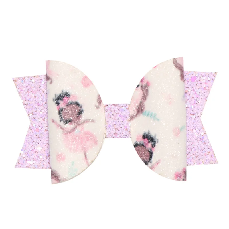 

16Pcs/set Unicorn Glitter Glitter Double Leather Baby Girls Hair Clips Hairpin Kids Safety Hair Accessories