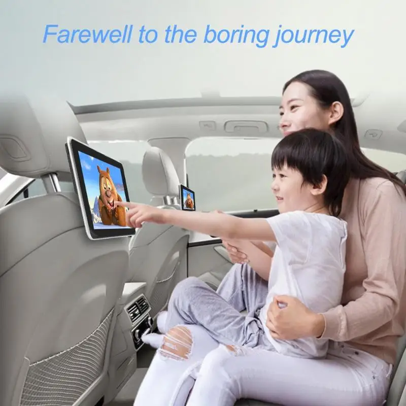 Универсальный 9 дюймов 12 В Автомобильный подголовник монитор цифровой цветной ЖК