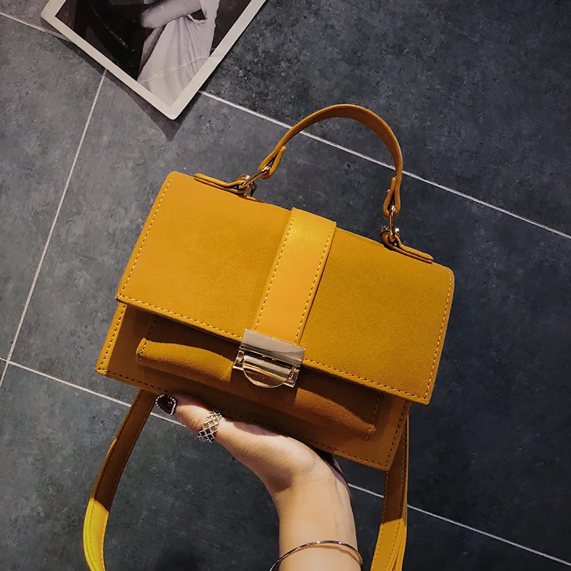 Женская сумка 2019 новые модные сумки на одно плечо винтажная женская кожаная