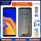 100% протестированный ЖК-дисплей для Samsung J610 LCD Galaxy J6 + J610F J610FN, ЖК-дисплей с сенсорным экраном и дигитайзером в сборе для Samsung J6 plus, дисплей