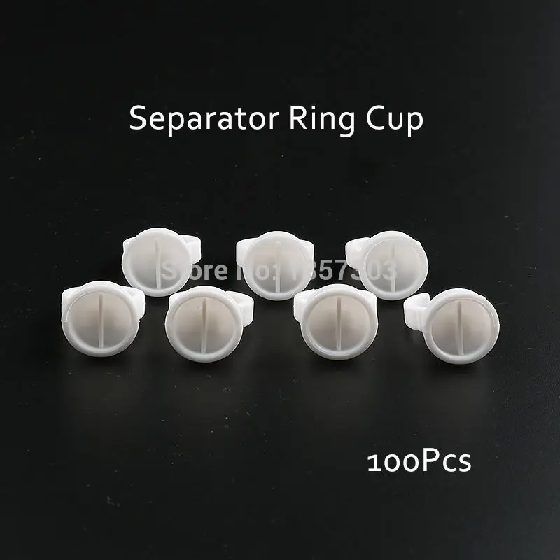 100 шт. колпачки для перманентного татуажа бровей подводки глаз|ring ink holders|ink holderink
