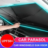 portable car umbrella windshield cover protector folding sun shade silver sunshade covers block window auto auto sun visor