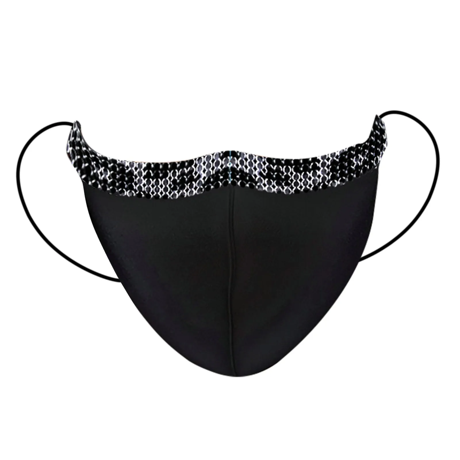 Маска для лица многоразовая блестящая дышащая ветрозащитная | Аксессуары одежды