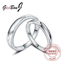 fashion 100 925 sterling silver lovers wedding rings for couples men woman rings luxury jewelry 925 korea
