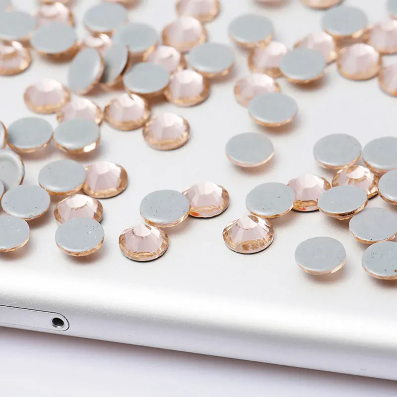 ZOTOONE SS6/SS8 Стразы стеклянная сшитая Алмазная отделка стразы горячей фиксации для