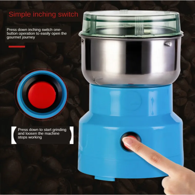 

Multifunction Smash Machine Coffee Pepper Spice Mill Pepper Grinder Electric Mill Machine Electric Milling Machine Kitchen Tools
