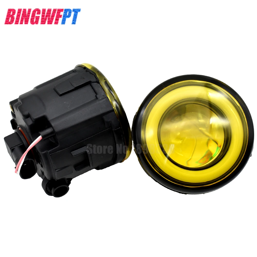 2 шт. супер ярсветодиодный ные противотуманные светильник ры + ангельский глаз