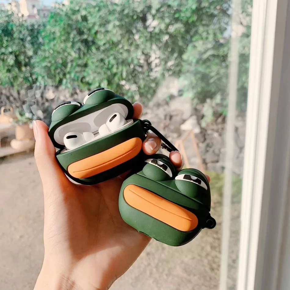 3D чехол для наушников для Airpods Pro Чехол Силиконовый Медведь Кролик поросенок Мультяшные наушники/Earpods чехол для Apple Air pods Pro 3 чехол кошка