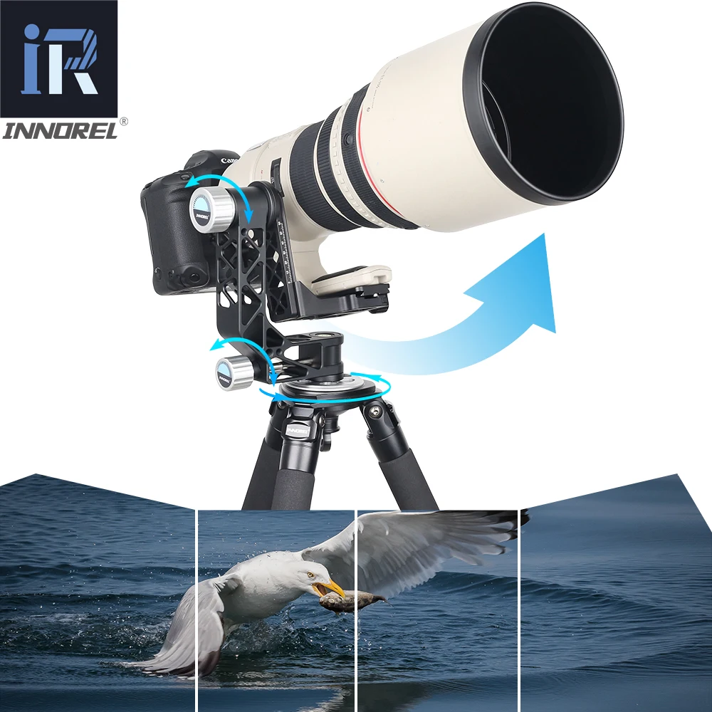 Профессиональная сверхпрочная панорамная шарнирная головка из алюминиевого