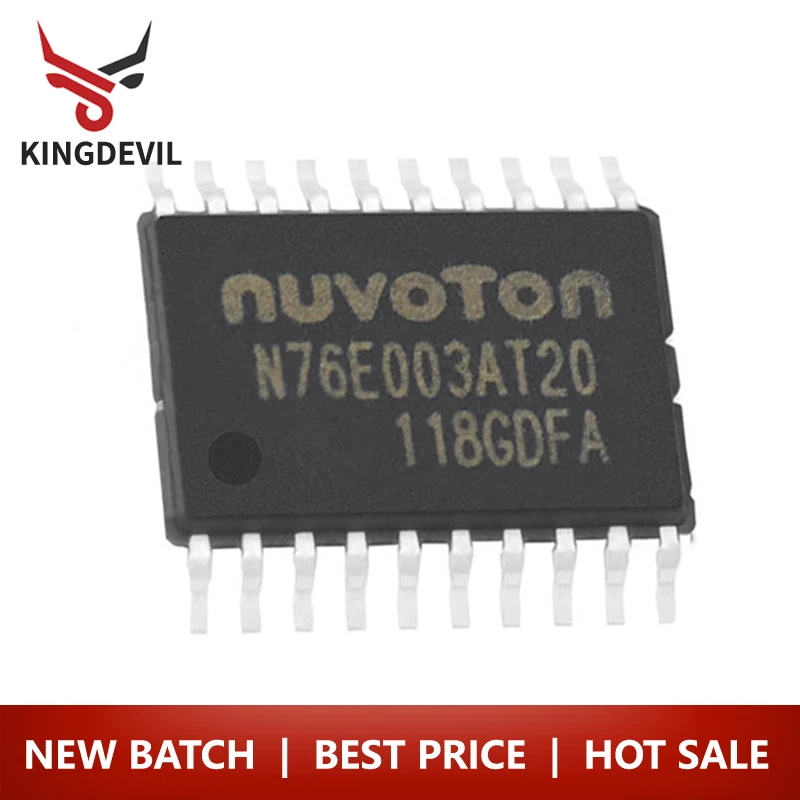 1 шт./лот STM8S103F3P6TR STM8S003F3P6TR STM8S103 STM8S003 N76E003AT20 MS51FB9AE N76E003 TSSOP-20 одночиповый
