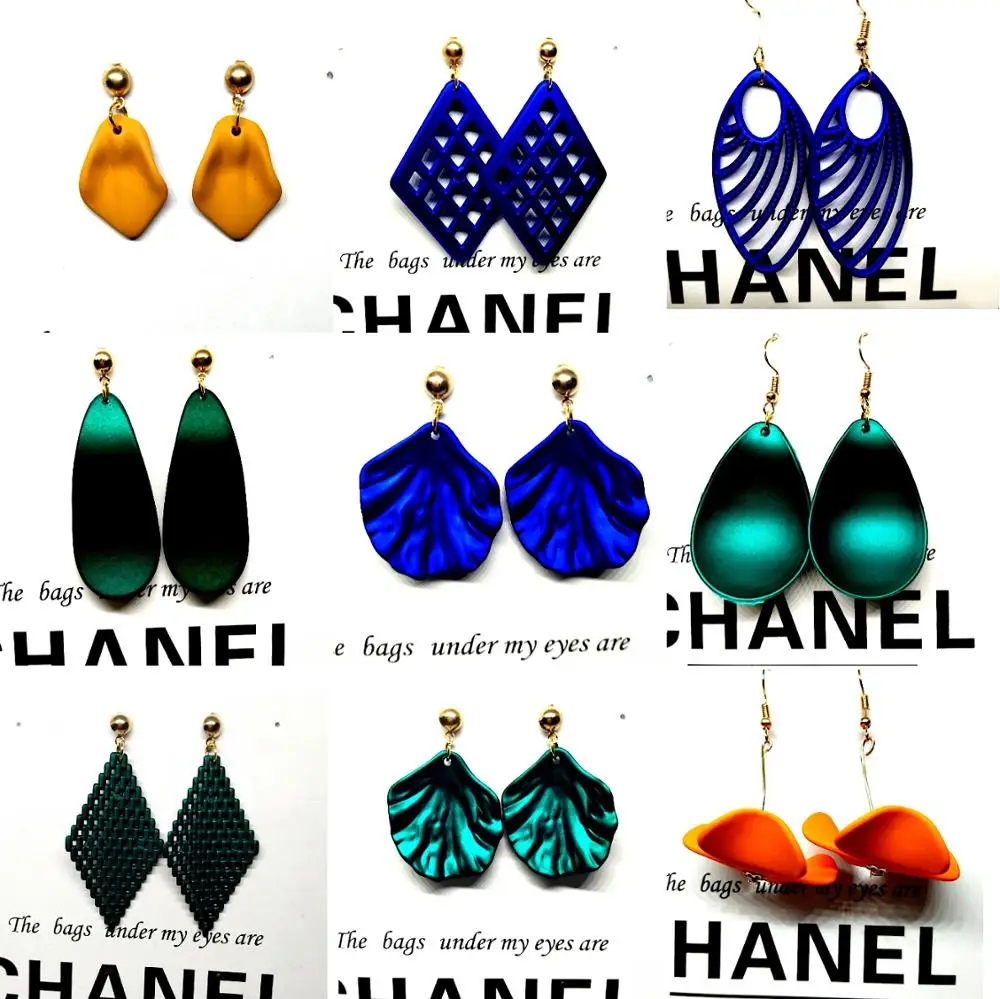 Zonoe 6 шт. ракушки смолы Висячие уши кольца жемчужный чокер головные уборы женские